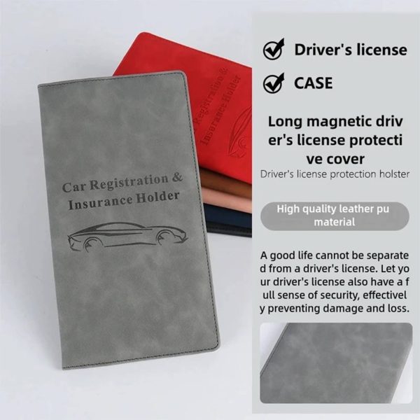 Multifunctional driving license holder bag