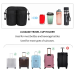 Travel Must-Have Suitcase Cup HolderHands-Free Drinking