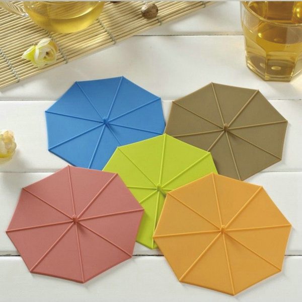 Umbrella Shape Silicone Cup Lids