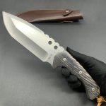 Outdoor straight knife