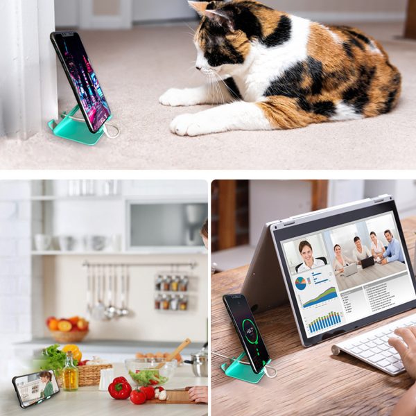 Bidirectional mobile phone tablet stand