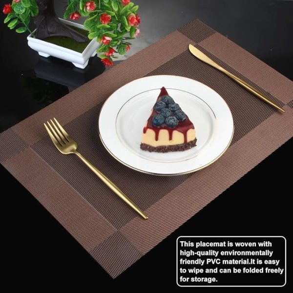 PVC Single Frame Insulated Non-washable Table Mat