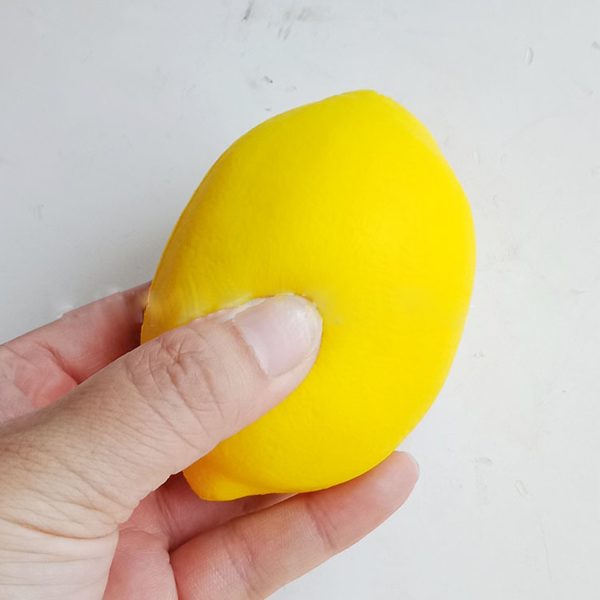 Lemon shape stress releiver