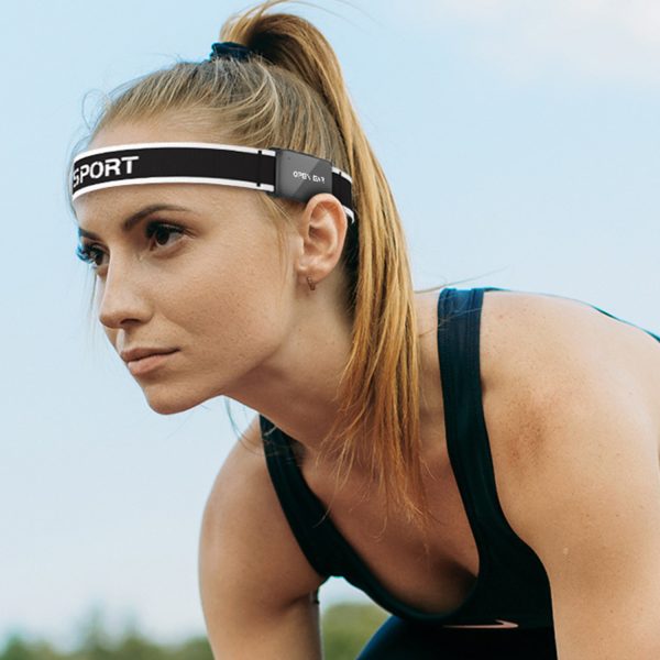 Adjustable Size Sporty Bluetooth Headband