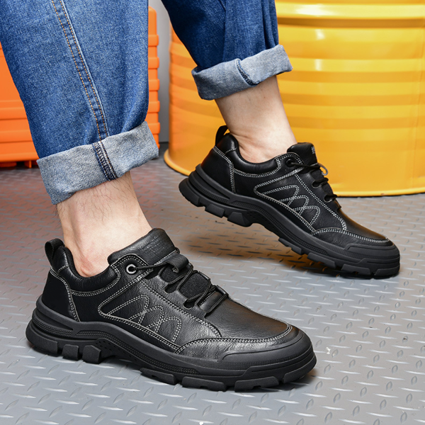 Winter warm high-top labor protection shoes