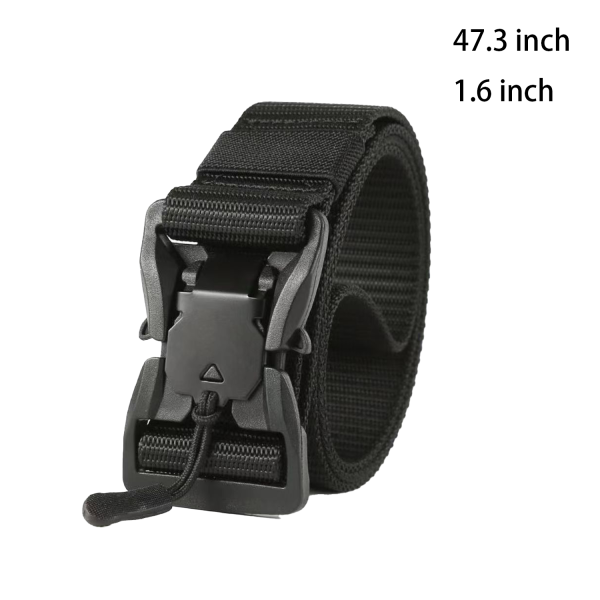 Convenient Suction Buckle Nylon Belt