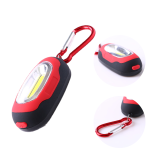 Portable Mini COB Keychain Light Flashlight with Carabiner