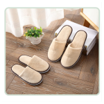 Indoor Thicken Coral Velvet Slippers for Hotel and Home