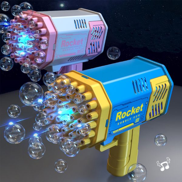 40 Holes summer outdoor electric bubble gun