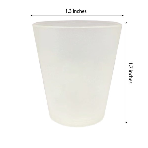 1.5 oz plastic shot glass