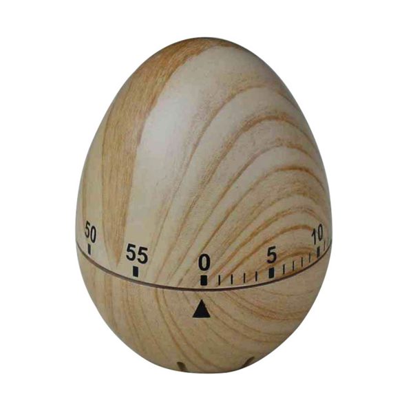 Egg Shape Mechanical Rotating Alarm Timer