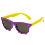 Silicone children's fashionable polarized glasses