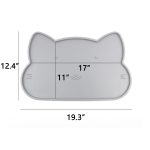 Waterproof & Non-Slip Silicone Pet Feeding Mat