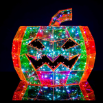 Halloween pumpkin light with app control