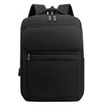 Oxford Travel Backpack With Usb Charging Port