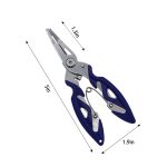 Multi functional stainless steel Fishing Line Cutters Pliers