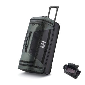 Retractable And Foldable Travel Luggage With Wheels