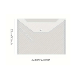 A4 thick striped file folder