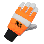 Safety protective genuine leather work gloves