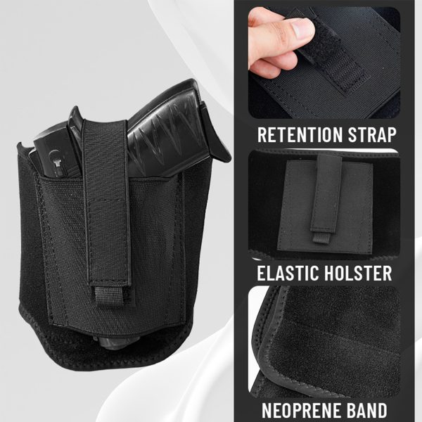 Outdoor Invisible Tactics Training Bag Leggings Gun Holster