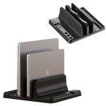 Vertical Laptop Stand Adjustable Dock