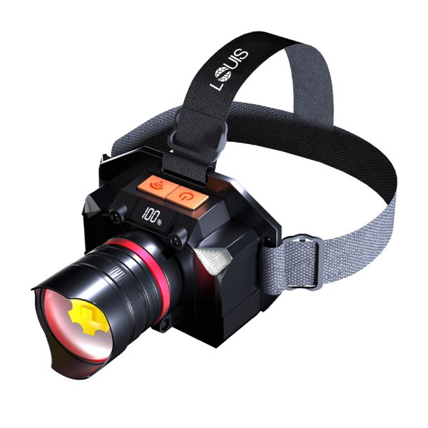 UltraBright LED Digital Display Headlamp