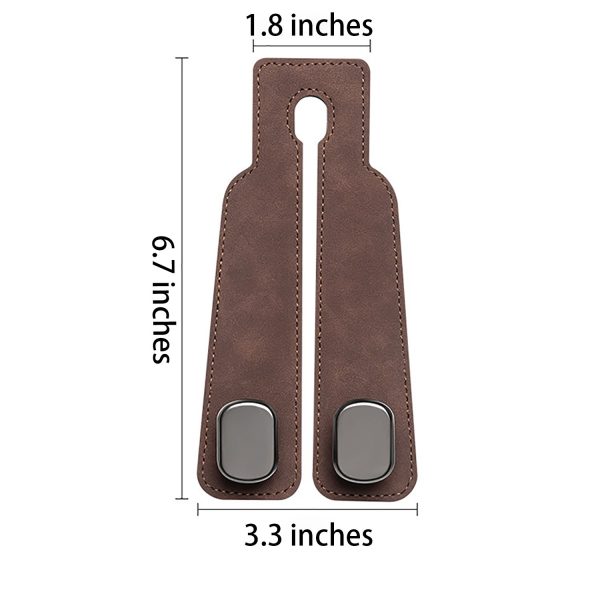 Double Storage Car Seat Back Hook