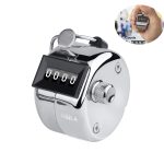 Metal Mechanical 4-Digit Number CountClicker Counter