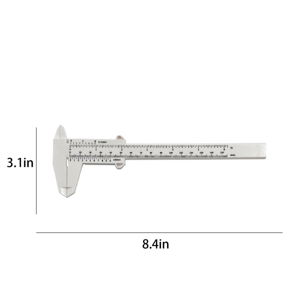 0-5.9inch plastic calipers can be customized