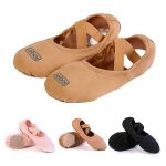 Elastic Fabric Dance Yoga Ballet Flats