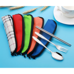 Camping Cutlery Set with Pouch