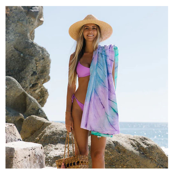 Modern Tic Dye Turkish Towel