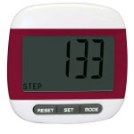 Large screen electronic pedometer