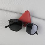 Car sunshade sunglasses holder card clip