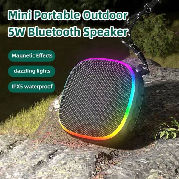 Portable Magnetic Bluetooth Speaker