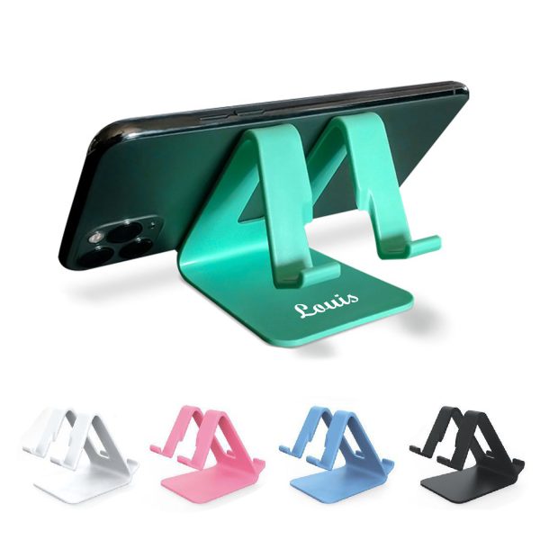 Bidirectional mobile phone tablet stand