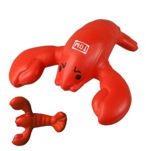 PU Simulation Crayfish Pressure Ball Children And Adults Toy