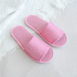 Open Toe Hotel Guest Spa Slippers