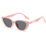 Pink cat eye sunglasses