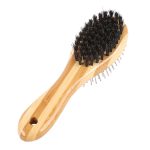 Pet hair cleaning double-sided brush