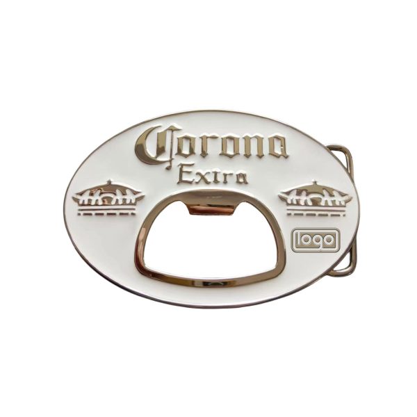 Open-Bottle Belt Buckle