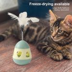 Creative Tumbler Cat Toy with Feeding Function