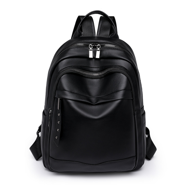 PU Soft Leather Backpack