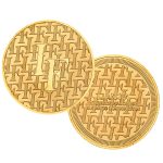 Electroplated Commemorative Coin