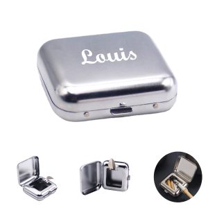 Stainless Steel Square Pocket Ashtray