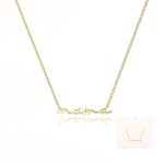 mama pendant clavicle chain