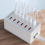 Mobile tablet 60W 12 Port USB Fast Charging Socket