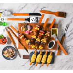 18 Pieces Barbecue Set W/ Storage Case