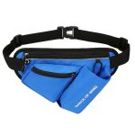 Nylon Fanny Pack with Water Bottle Pocket