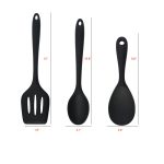 6-Piece Silicone Kitchen Utensil Set with Holder